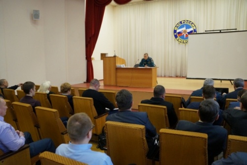 В Главном управлении МЧС России по Коми прошли сборы уполномоченных по вопросам ГО и ЧС и пожарной безопасности