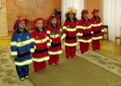 Дошколята соревновались в знаниях пожарной безопасности