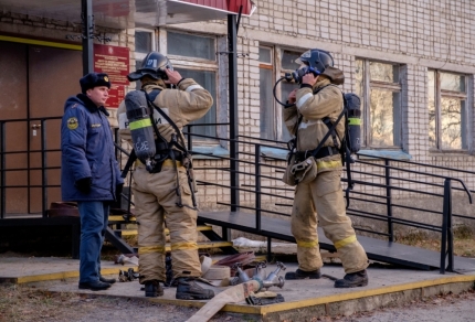 В Удорском районе состоялись пожарно-тактические учения